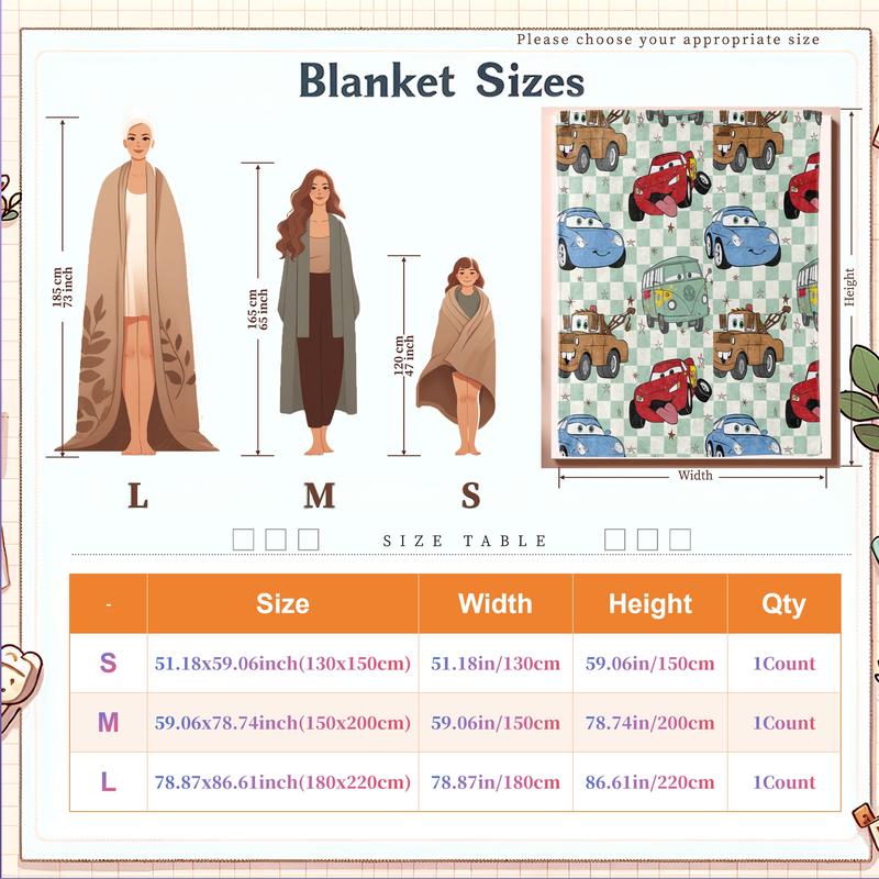 Cars Lightning McQueen Blanket