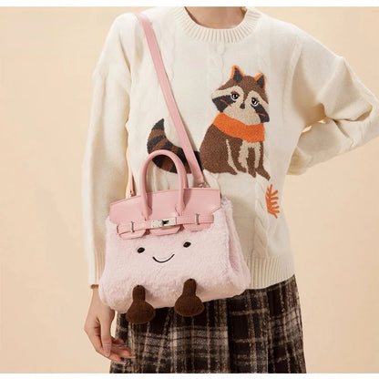 JellyCat Fluffy Purse