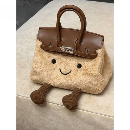 JellyCat Fluffy Purse