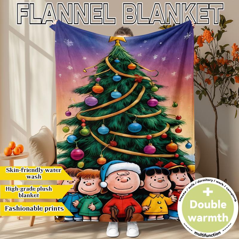 Peanuts Christmas Blanket