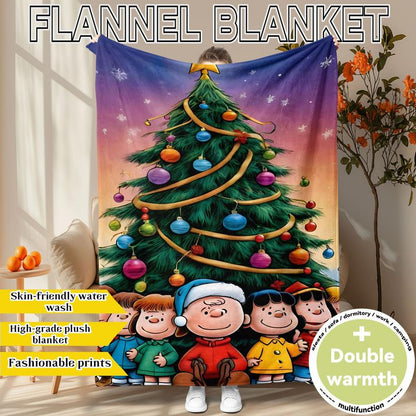 Peanuts Christmas Blanket