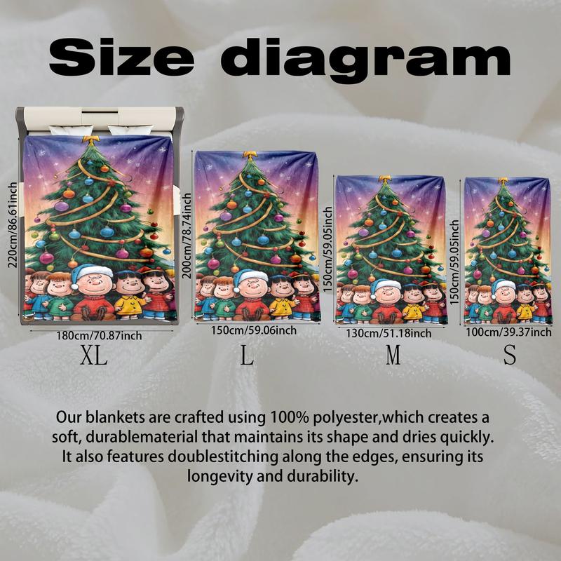 Peanuts Christmas Blanket