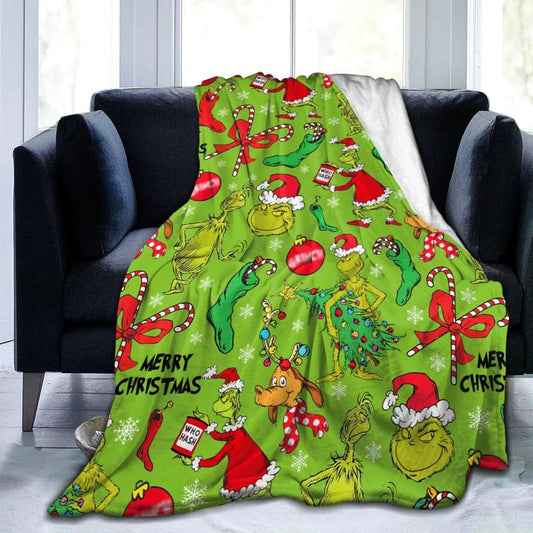 Grinchmas Cozy Blanket