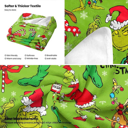 Grinchmas Cozy Blanket