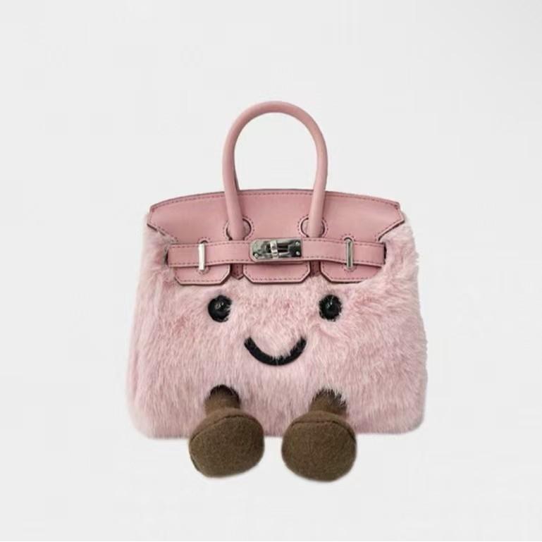JellyCat Fluffy Purse