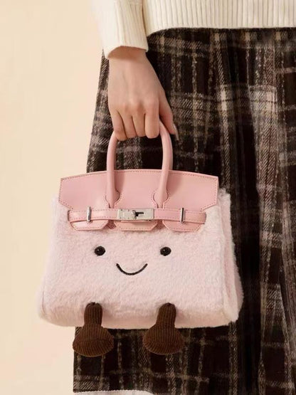 JellyCat Fluffy Purse